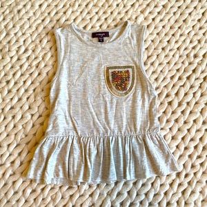 Imoga Girls Sleeveless Top Size 4